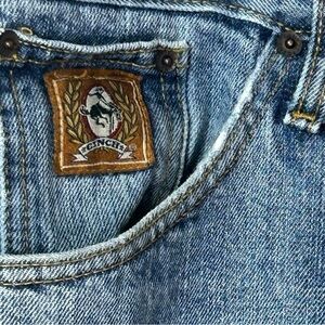 Cinch Bronze Label Medium Stone Wash Western Denim Jeans Men's Size 40 X 34